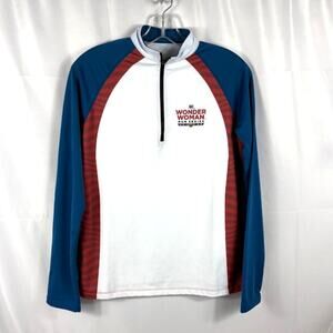 DC Wonder Woman Run Series M 1/4 Zip Top RM Running Man